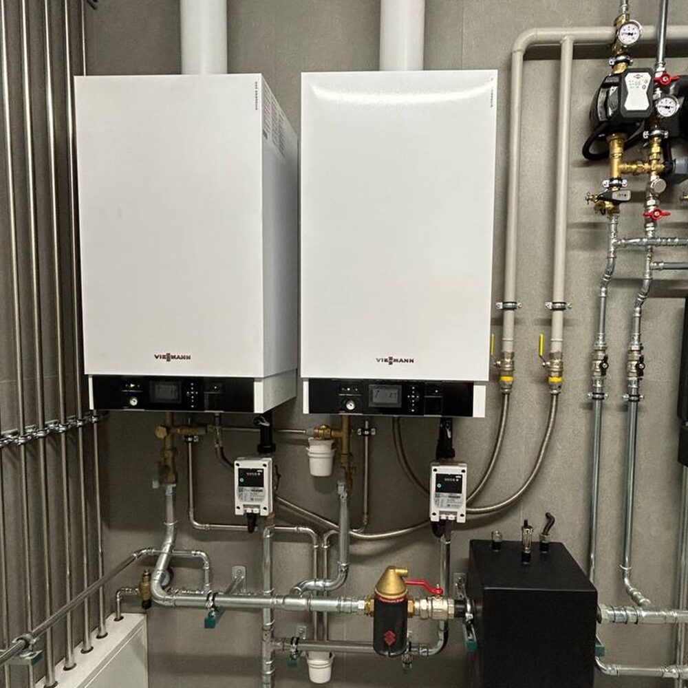 Два настенных котла Viessmann с обвязкой